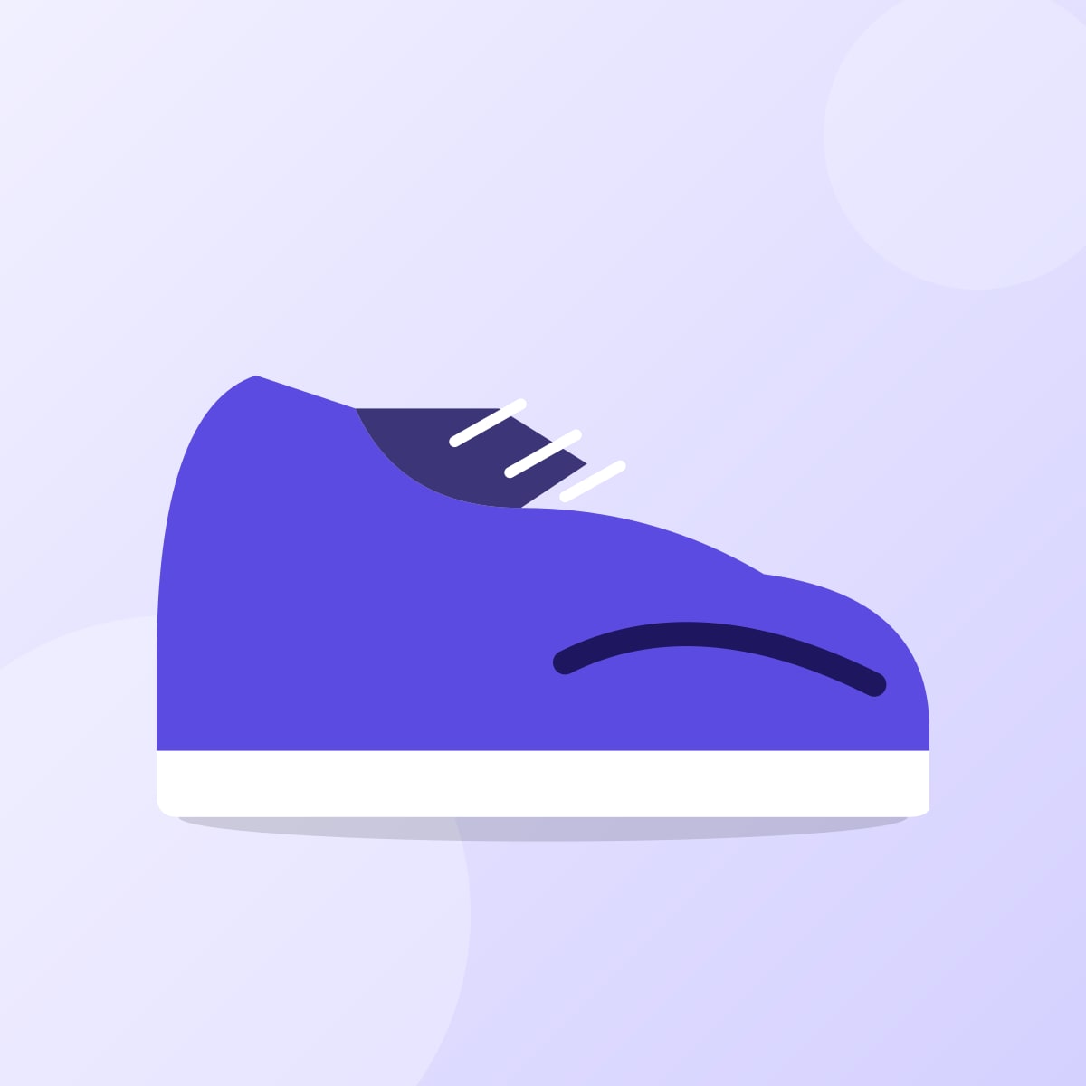 Sneakersy miejskie — fioletowe